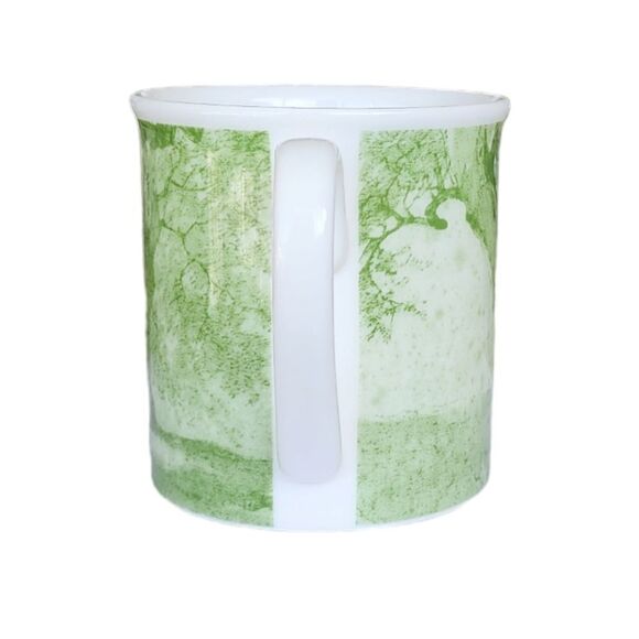 Villeroy & Boch Parkland Toile Green Coffee Mug Cup Country Collection - Picture 5 of 8
